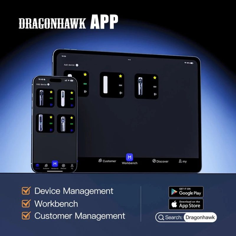 Mast Archer Ultra Smart vezeték nélküli tetoválógép - Bluetooth verzió - kép 13