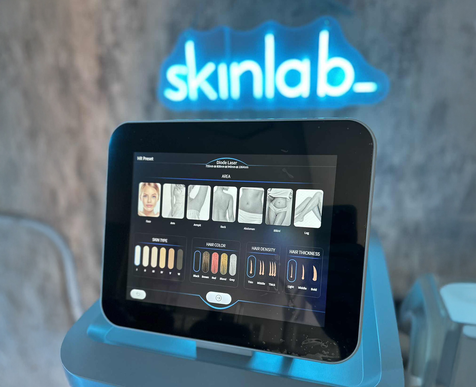 Professzionális kozmetikai kezelőgép