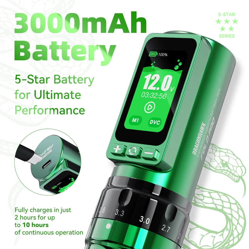 Dragonhawk Fold Pro Year of Snake Edition - kép 6