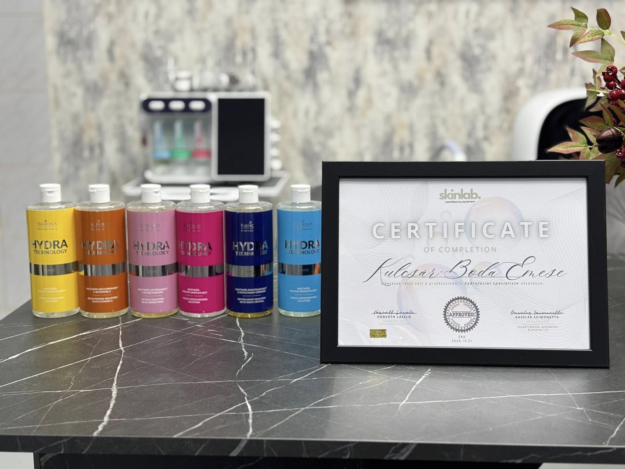 Hivatalos tanúsítvány